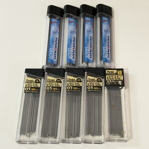 Mixed Lot HB 0.5mm Mechanical Pencil Leads – 9 Containers (Pentel & Paper Mate)
